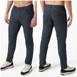 Lululemon ABC Pant Slim *Tech Canvas Heathered Deep Navy